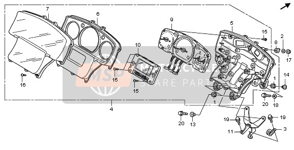 TACHOMETER (MPH)