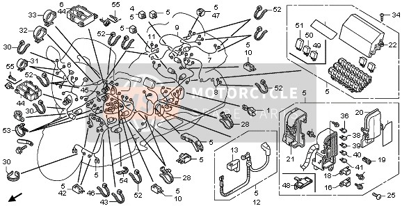 32100MCAD31, Harness, Wire, Honda, 0