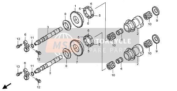 Honda ST1300A 2006 BALANCER SHAFT for a 2006 Honda ST1300A