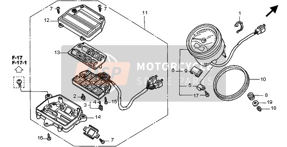 TACHOMETER (KMH)