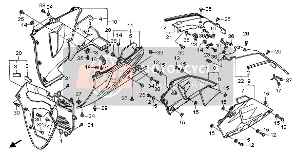 64508ML7921, Bolt 6X14, Honda, 5