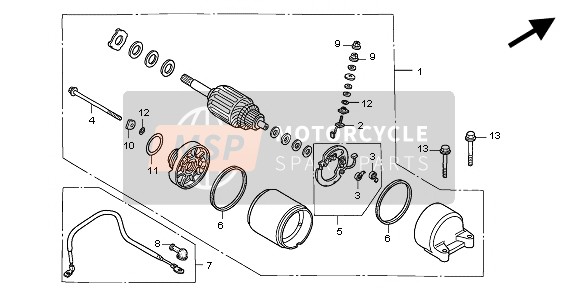 STARTING MOTOR