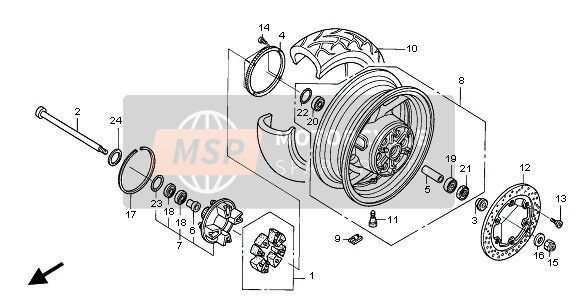 REAR WHEEL