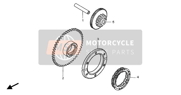 Honda CBF500 2008 Départ Embrayage pour un 2008 Honda CBF500