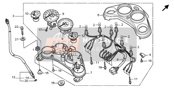 TACHOMETER (KMH)