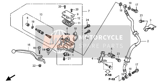 45510KYJD21, SOUS-ENS. De Cylindre,  Ma, Honda, 0