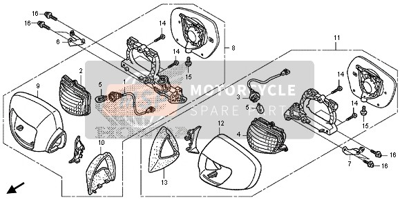 88122MJG670ZA, Body, L. *NHA86M* (NHA86M Mat Ballistic Black Metallic), Honda, 0