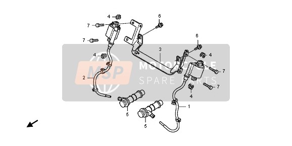 Honda NC700XA 2013 ZÜNDSPULE für ein 2013 Honda NC700XA