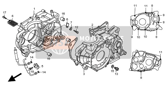 91302MG2792, Empacadura,  Goma,  10.5mm, Honda, 2