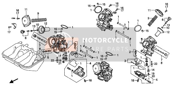 93500040100A, Cilinderkopschroef 4X10, Honda, 2