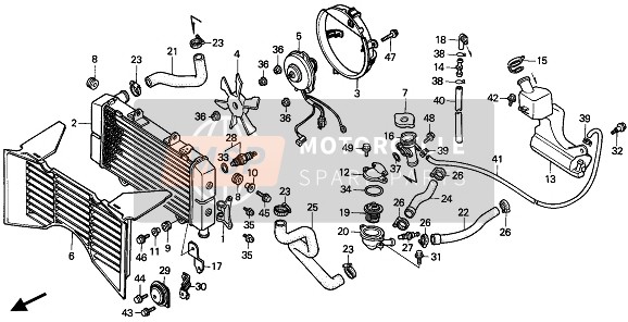 50359MN4780, Stay, Horn, Honda, 0