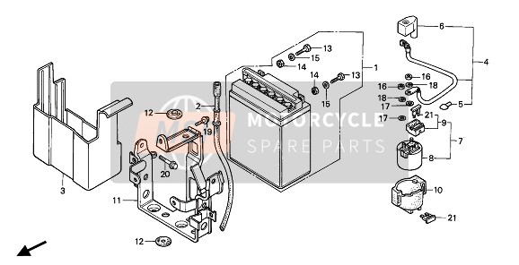 92301060120A, Bolt, Recessed, 6X12, Honda, 1