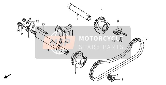 Honda CB450S 1988 BALANCER for a 1988 Honda CB450S