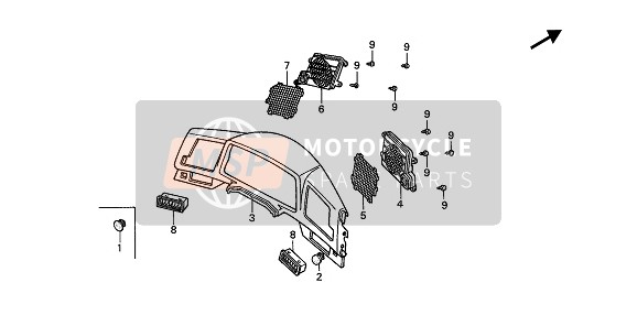 64247MN5000ZB, Cover, L. Speaker *TYPE2* (TYPE2 ), Honda, 2