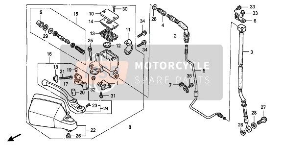 FR. BRAKE MASTER CYLINDER