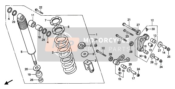 52463MA0010, Collar, Cushion Arm Pivot, Honda, 0