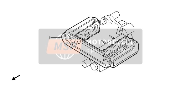 Honda GL1500 1990 EOP-1 Gasket Kit A for a 1990 Honda GL1500