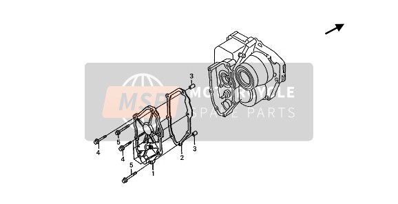 Honda ST1100 1990 SCHALTSCHUTZ für ein 1990 Honda ST1100