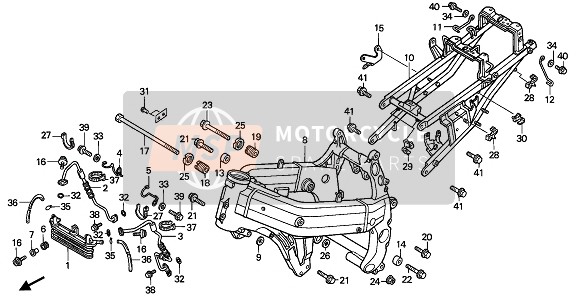 90115KY6000, Flensbout, 10X35, Honda, 3