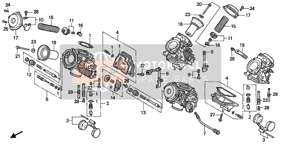 Carburador (Partes componentes)