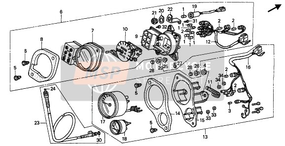 TACHOMETER (MPH)