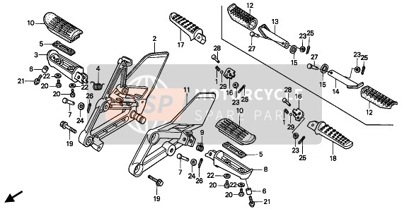 Honda CBR600F 1991 STEP for a 1991 Honda CBR600F