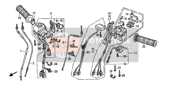 35170MW5891, Switch Assy., Lighting, Honda, 2