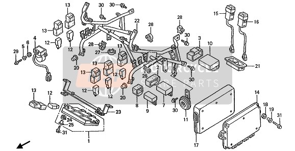 64227MY3780ZA, Plate, Tcs & Abs Switch *NH285 * (NH285 Gusto Gray), Honda, 0