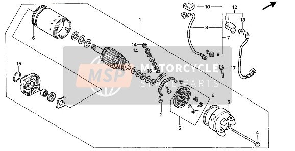 Honda NTV650 1993 Di Partenza Il Motore per un 1993 Honda NTV650