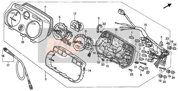 37450MM9008, Ens. Thermometre, Honda, 0