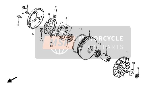 91305KM1005, O-RING,111X2.6, Honda, 3