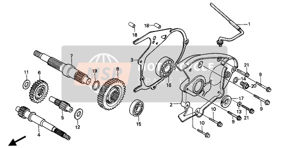 90022KM1000, Bolt, Flange, 8X27, Honda, 0