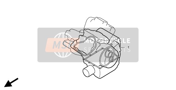 Honda XRV750 1997 EOP-2 Gasket Kit B for a 1997 Honda XRV750