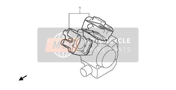 Honda VT600C 1994 EOP-1 Gasket Kit A for a 1994 Honda VT600C