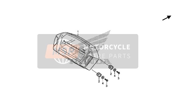 Honda CTX700ND Dual Clutch ABS 2014 METER for a 2014 Honda CTX700ND Dual Clutch ABS