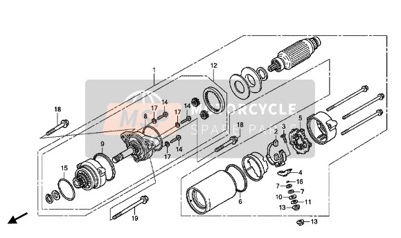 STARTER MOTOR