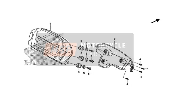 Honda NC750SA ABS 2014 MESSGERÄT für ein 2014 Honda NC750SA ABS