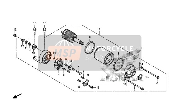 Honda NC750X 2014 Comenzando Motor para un 2014 Honda NC750X