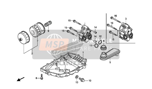 OIL PAN & OIL PUMP