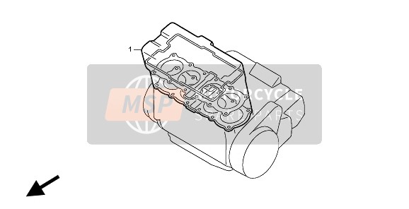 06111MBZ611, Gasket Kit A (Component Parts), Honda, 0