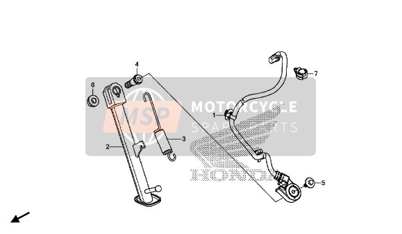 Honda CB500X 2015 Standaard voor een 2015 Honda CB500X