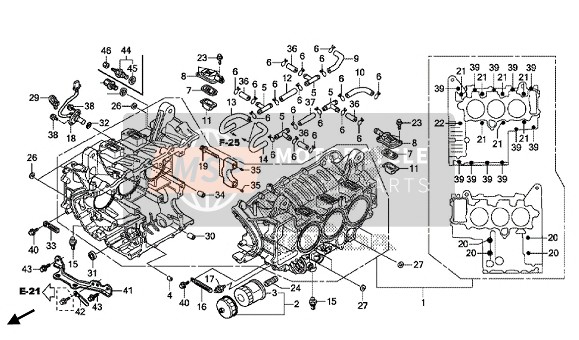 90011MJR670, Bolt, Flange, 10X197, Honda, 0