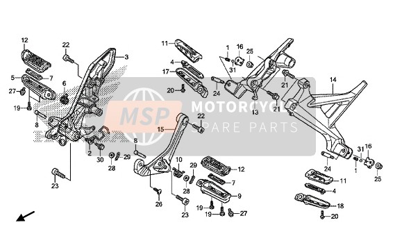 Honda VFR1200XDL 2015 Paso para un 2015 Honda VFR1200XDL