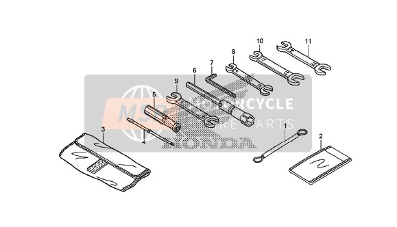 Honda VFR1200XL 2015 TOOL for a 2015 Honda VFR1200XL