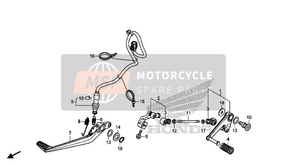 90165MGYD20, Bolt, Tie Rod, Honda, 0