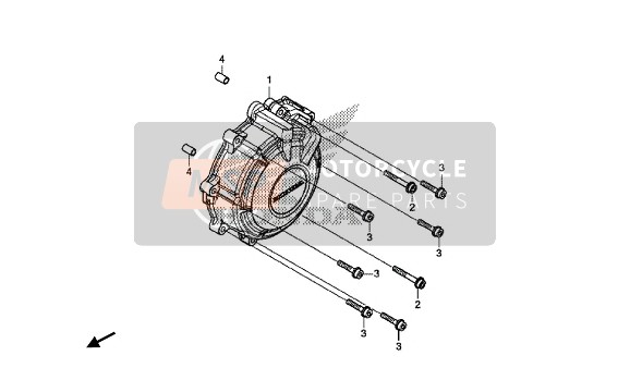 11321MJED00, Couvercle De Generateur A, Honda, 0