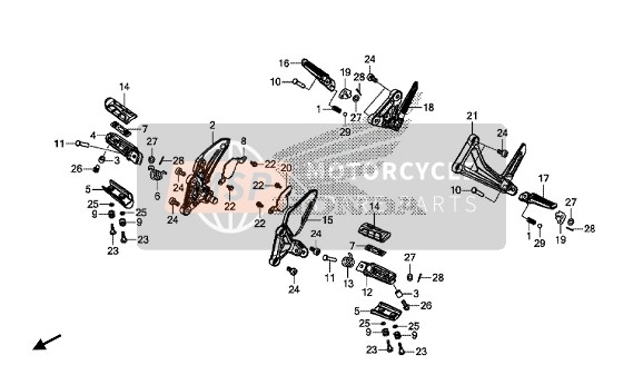 Honda CBR650F 2016 Passo per un 2016 Honda CBR650F