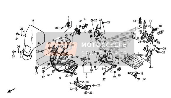 35240MJPG61, Gruppo Interr.,  Azzeramen, Honda, 2