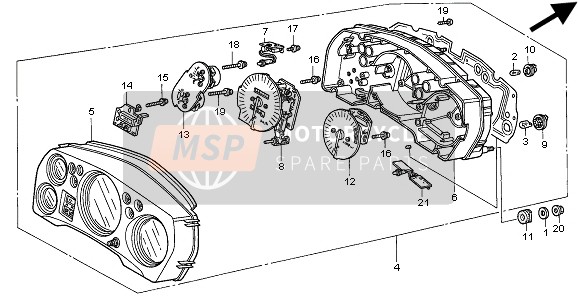 TACHOMETER (KMH)