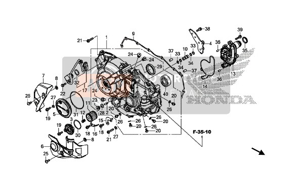 90031MJPG80, Afsluitbout 12X8, Honda, 0